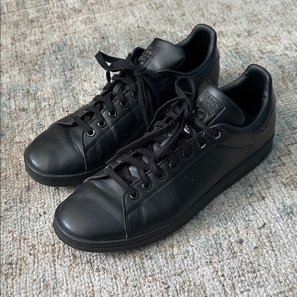 Adidas Stan Smith Men’s Size 11 Black Sneakers